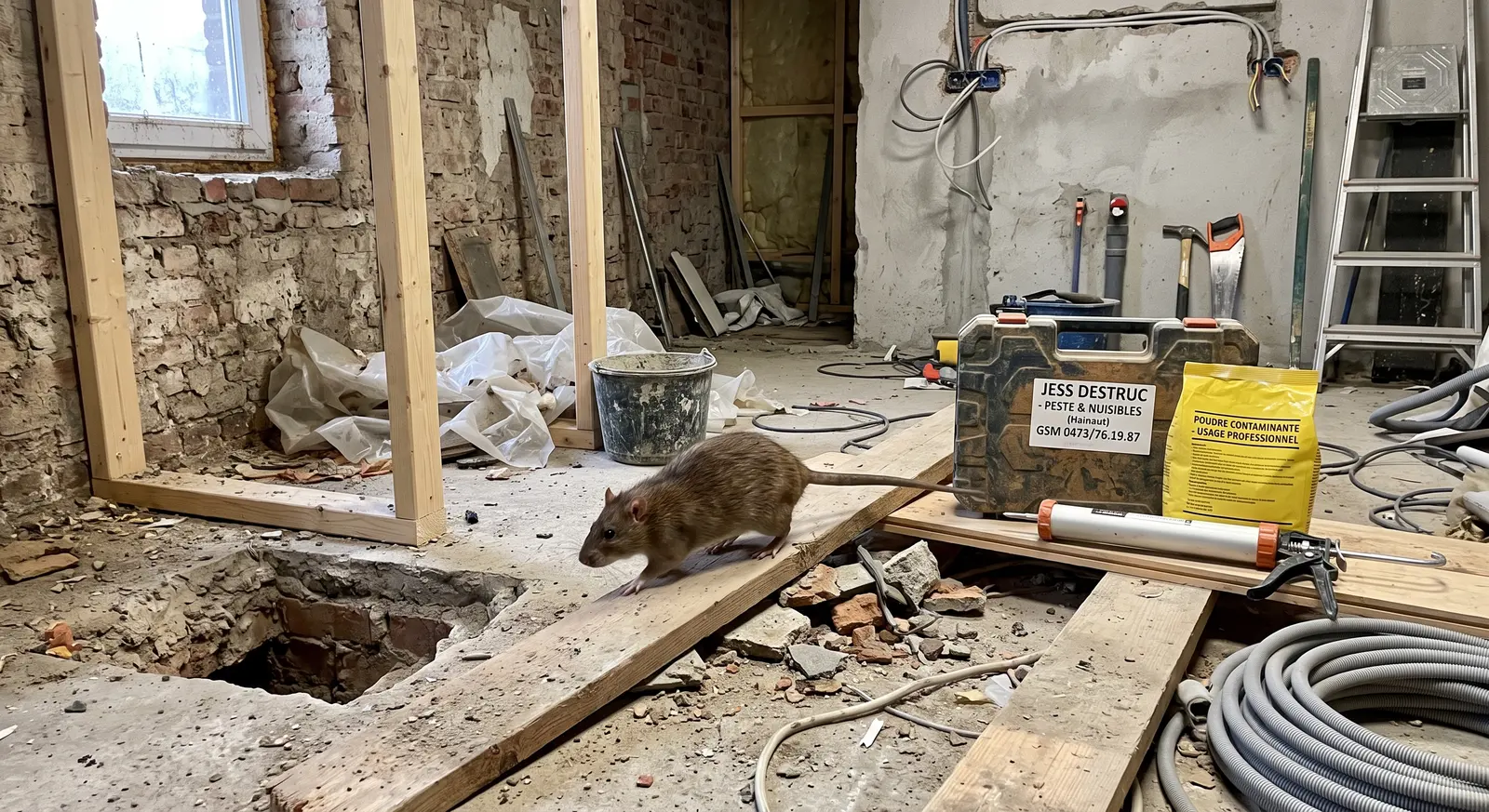 Dératisation (rats et souris)